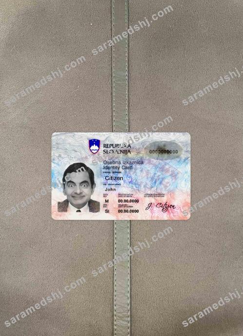 Slovenia ID photolook FRONT